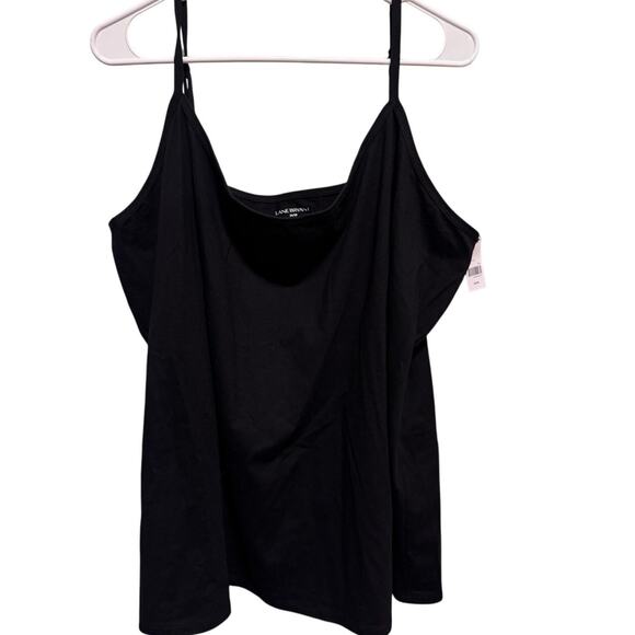 Lane Bryant Black Cami Tank Top Adjustable Straps Women's Plus Size 26/28 - Picture 1 of 6